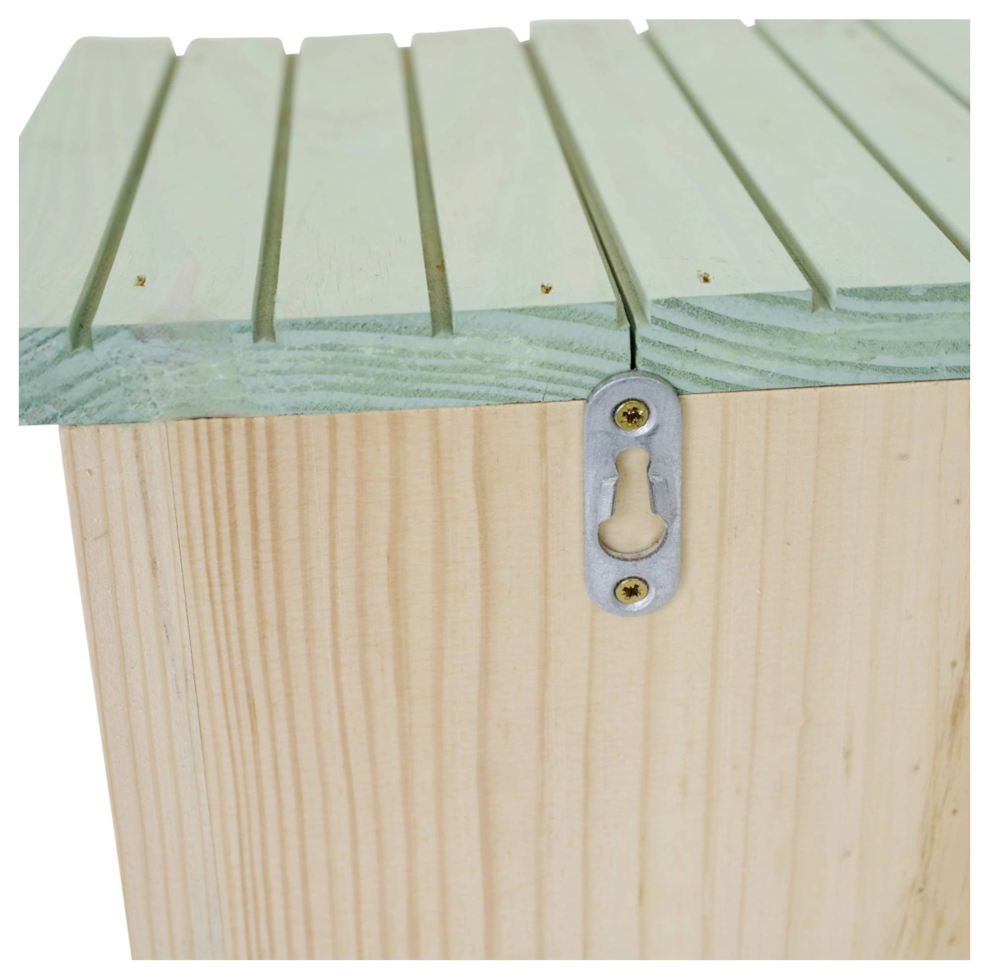 Siena Garden Nistkasten Nestperle LUKAS Halbhöhle, geeignet für Rotkehlchen, Amsel, Zaunkönig, Bachstelze 1St.