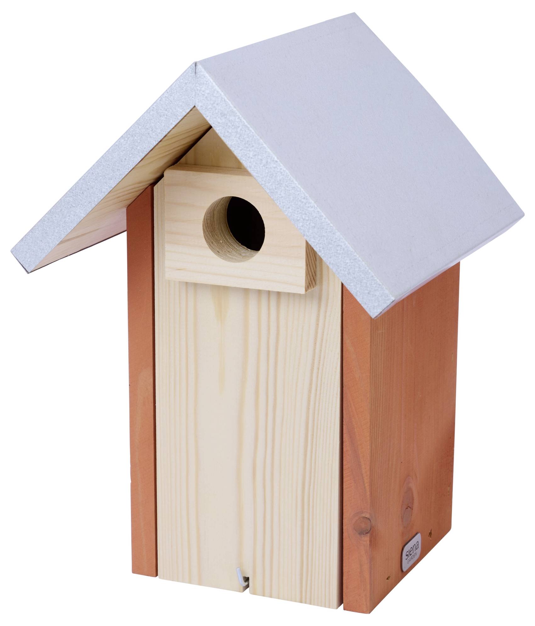 Siena Garden Nistkasten Nestperle KATI Lochgröße 34mm, geeignet für Haus-/ Feldsperling, Kleiber, Gartenrotschwanz 1St.