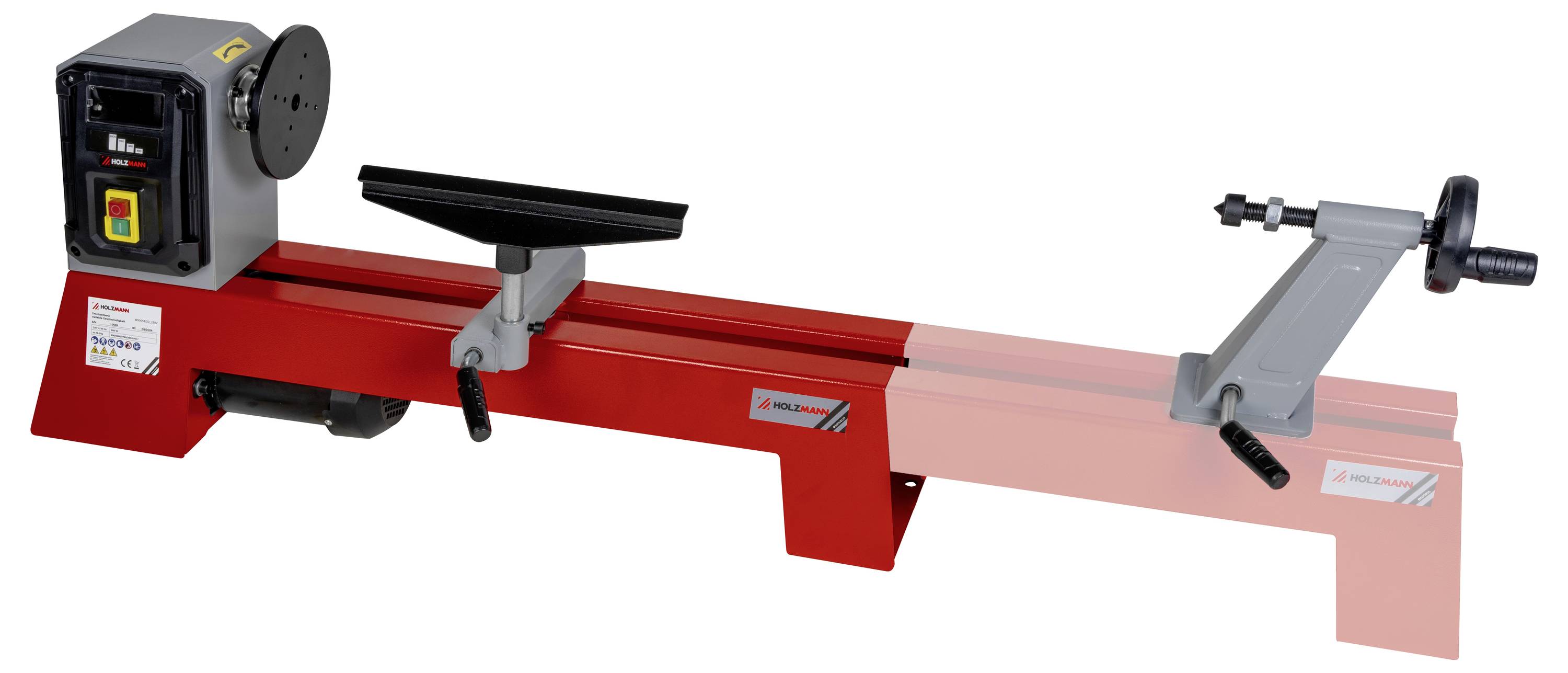 Holzmann Maschinen D500VECO_230V Holz Drehmaschine