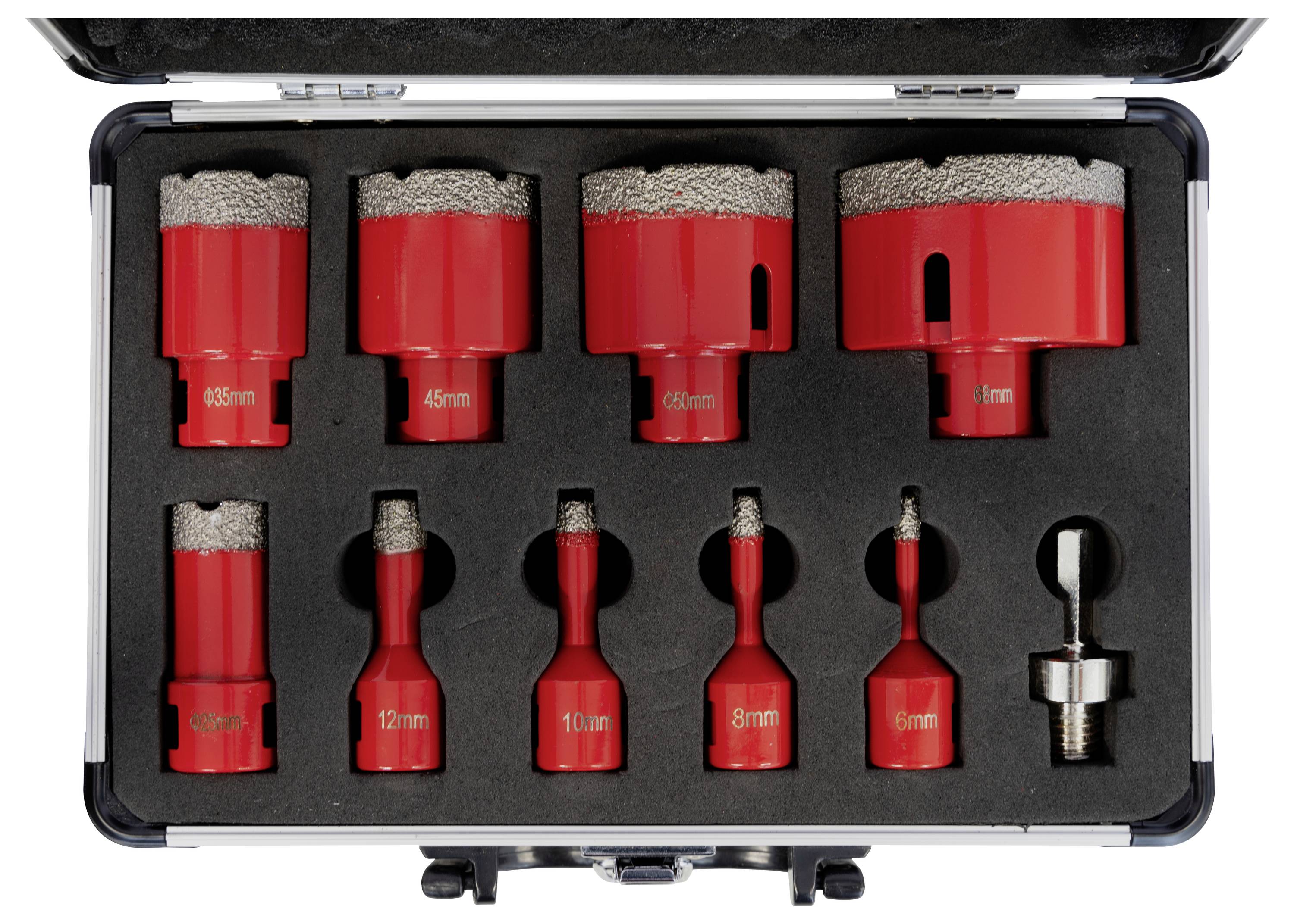 Holzmann Maschinen DTBKS6-68 DTBKS6-68 Trockenbohrkronen-Set 1St.