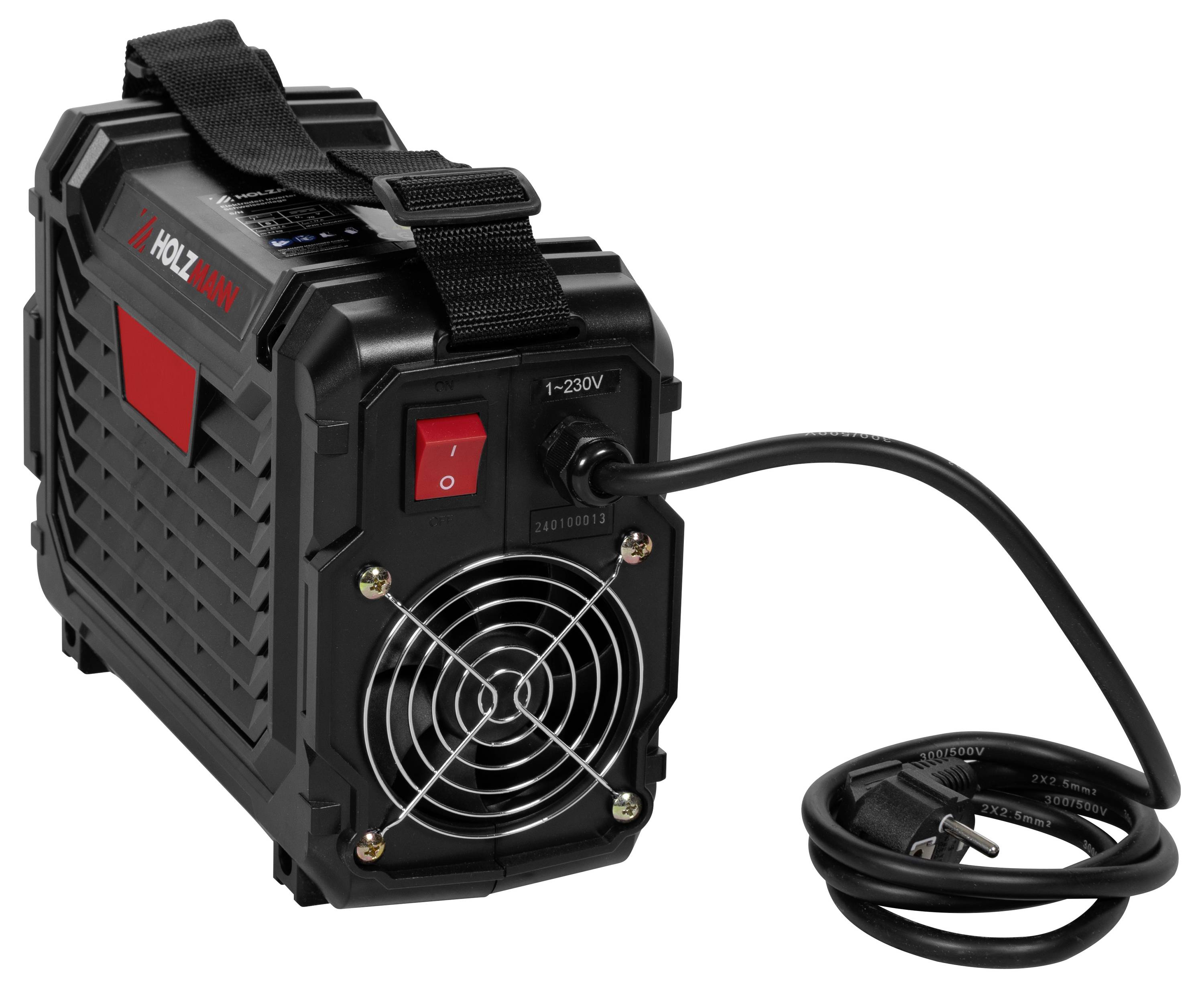 Holzmann Maschinen EISA160-MINI Elektroden-Schweißgerät 10 - 160A inkl. Zubehör