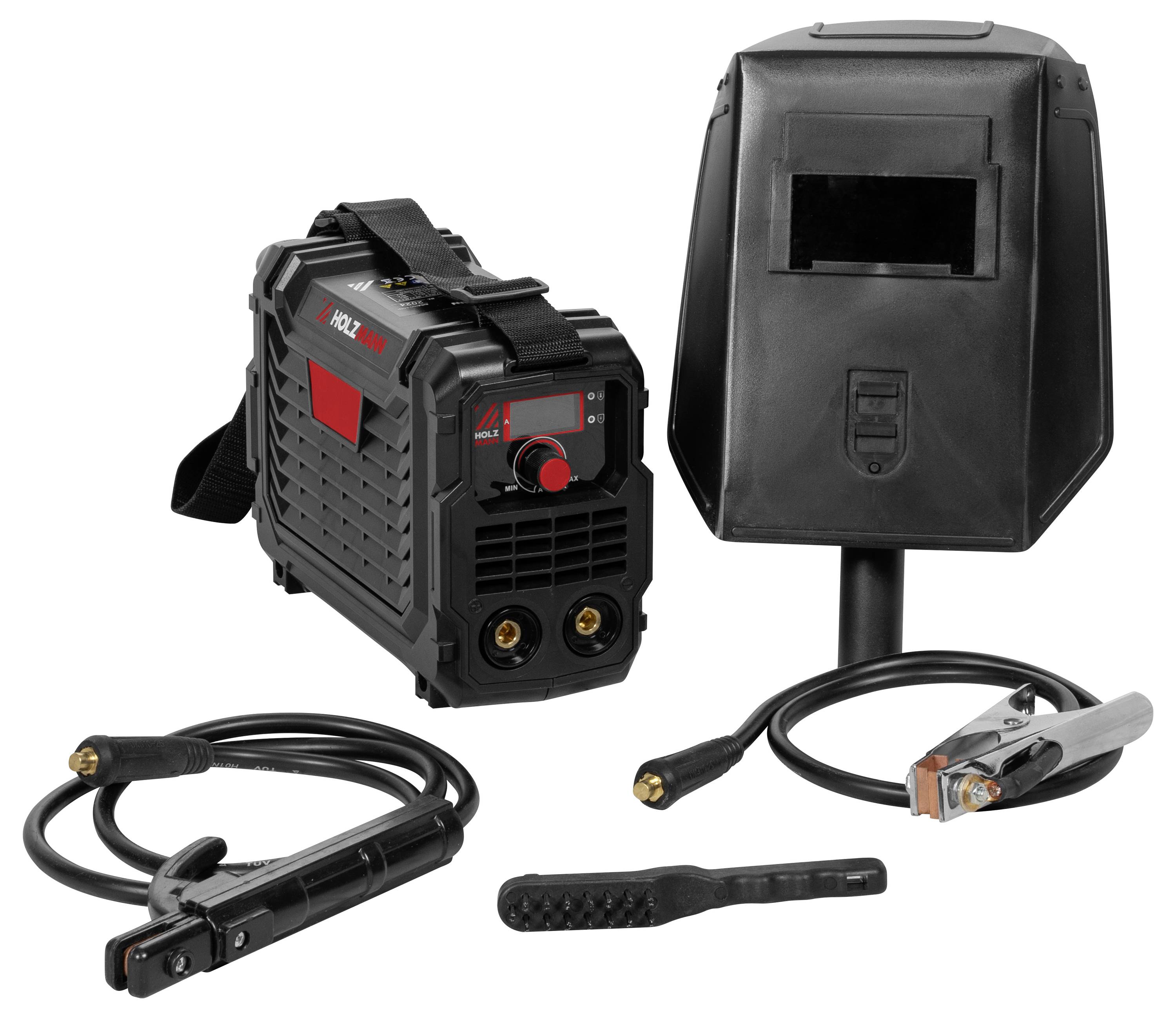 Holzmann Maschinen EISA160-MINI Elektroden-Schweißgerät 10 - 160A inkl. Zubehör