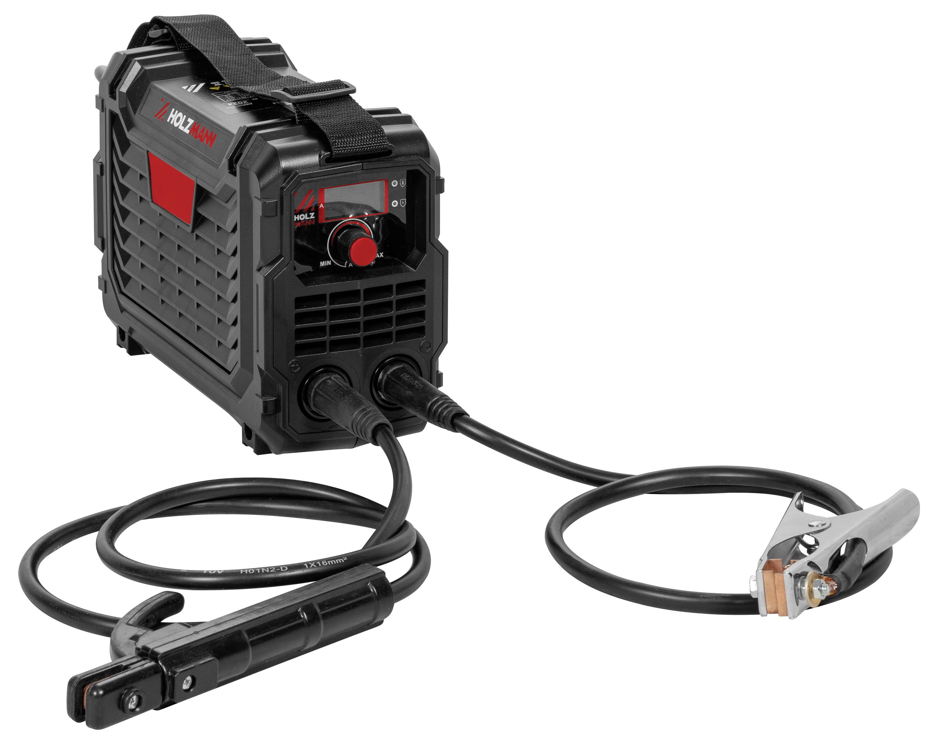 Holzmann Maschinen EISA160-MINI Elektroden-Schweißgerät 10 - 160A inkl. Zubehör