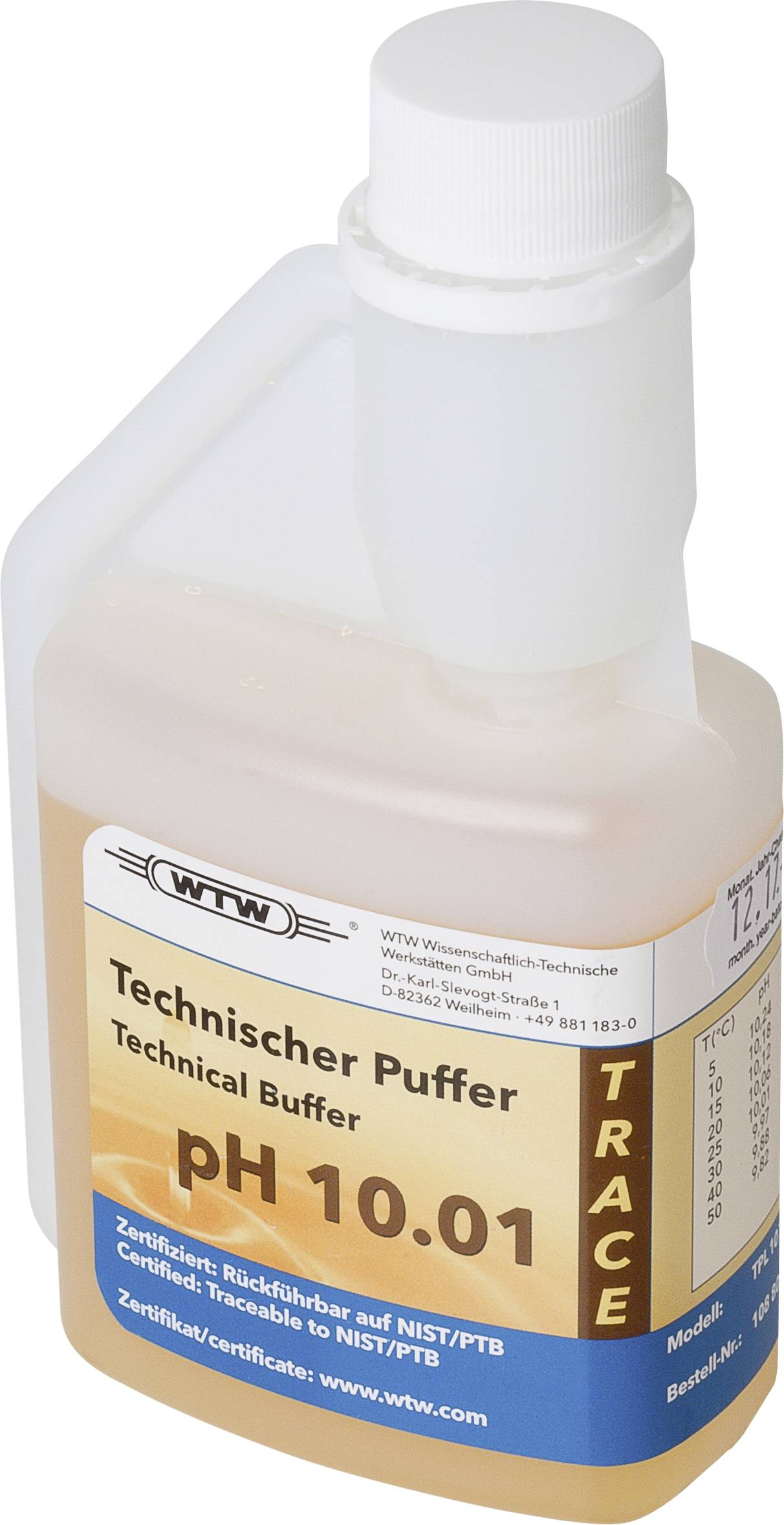 WTW TPL 10 Trace Pufferlösung 1St.