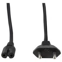 LogiLink CP192 Strom Netzkabel Schwarz 1.00m LogiLink CP192 Strom Netzkabel Schwarz 1.00m