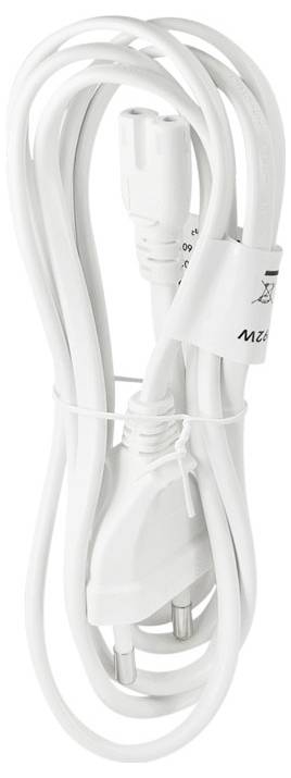 LogiLink CP192W Strom Netzkabel Weiß 1.00m