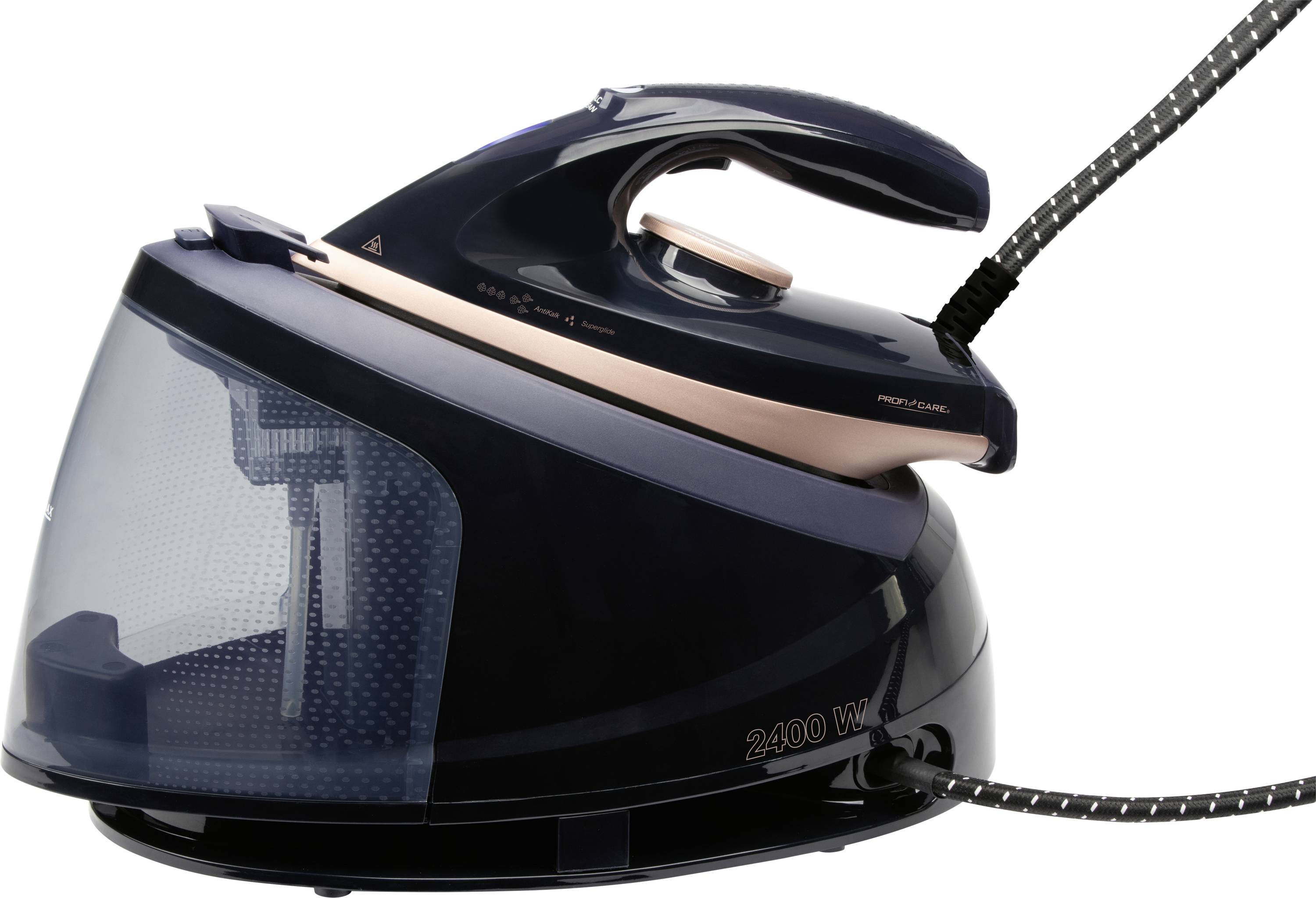 Profi-Care PC-DBS 3127 331270 Dampfbügelstation 2400W Blau, Rose