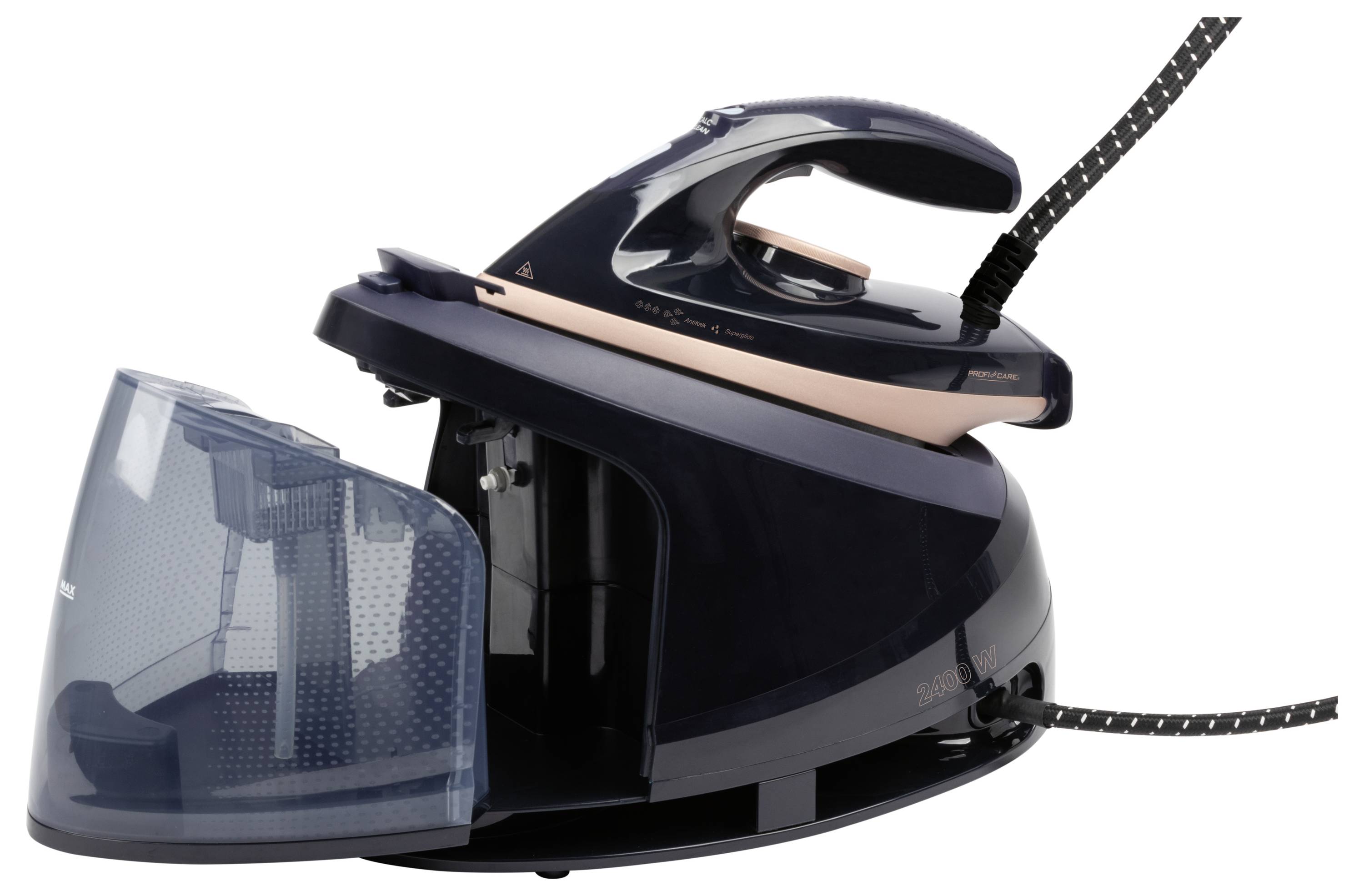 Profi-Care PC-DBS 3127 331270 Dampfbügelstation 2400W Blau, Rose