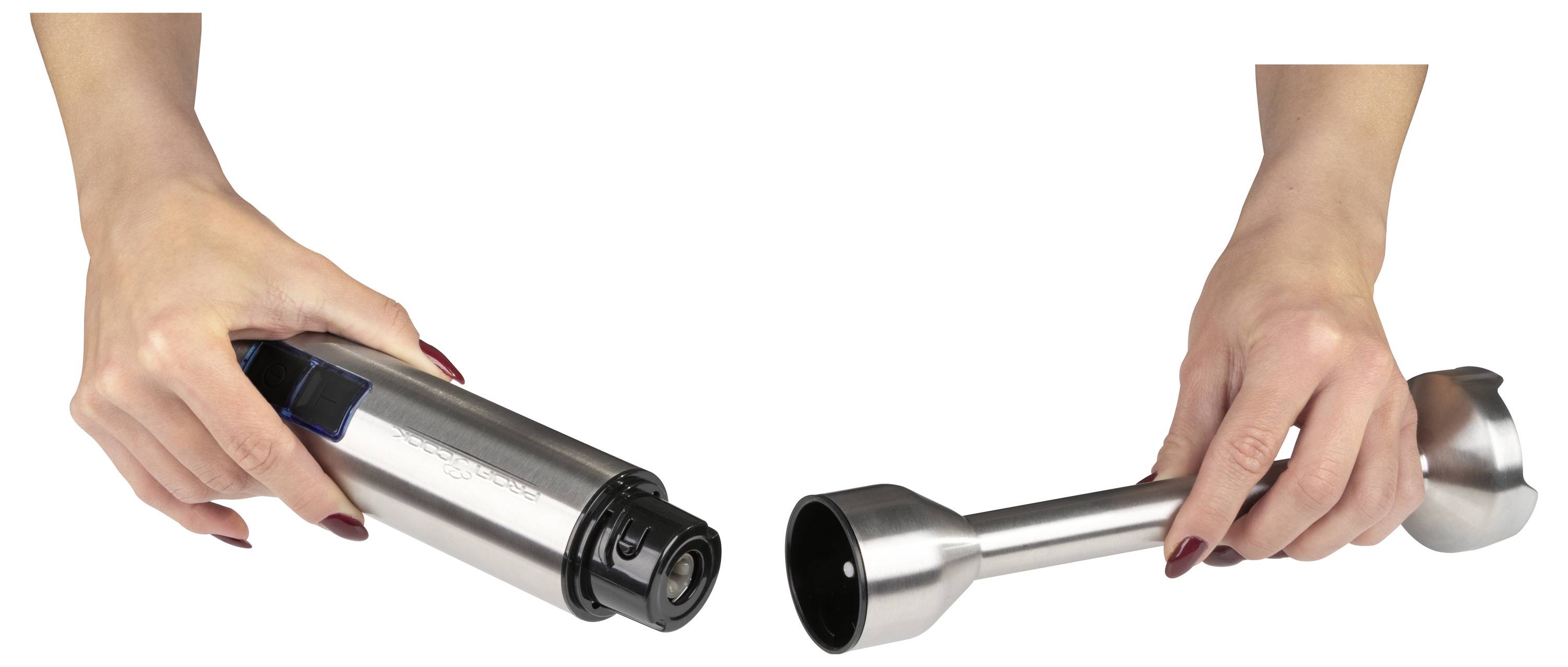 Profi Cook PC-SM 1317 Stabmixer 1000 W stufenlose Geschwindigkeitseinstellung, Turbofunktion Edelstahl