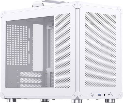 Jonsbo C6MAXWHITE Mini-Tower Gehäuse, Gaming-Gehäuse, PC-Gehäuse Weiß
