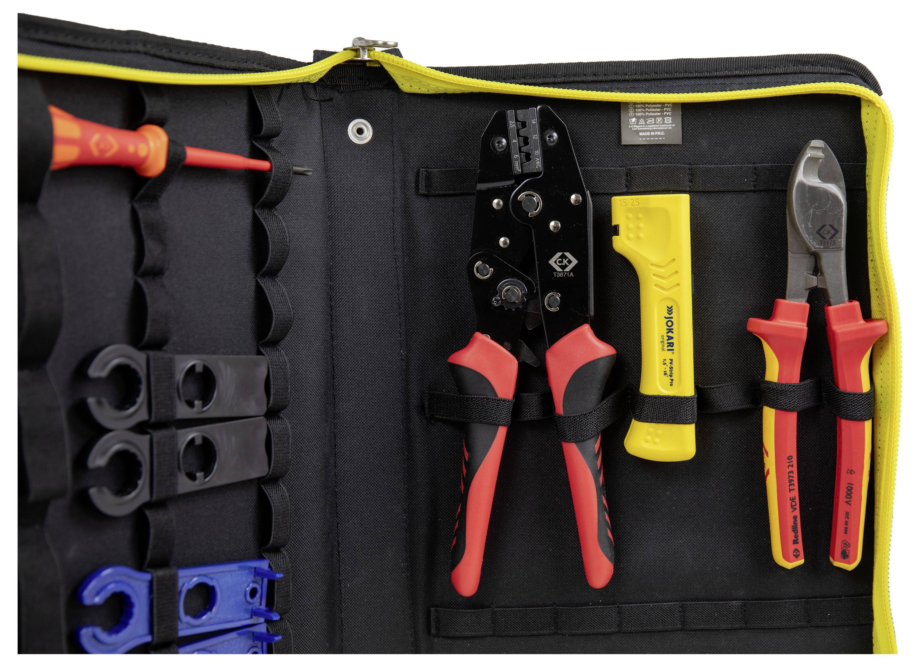 C.K T5989 Werkzeugtasche bestückt