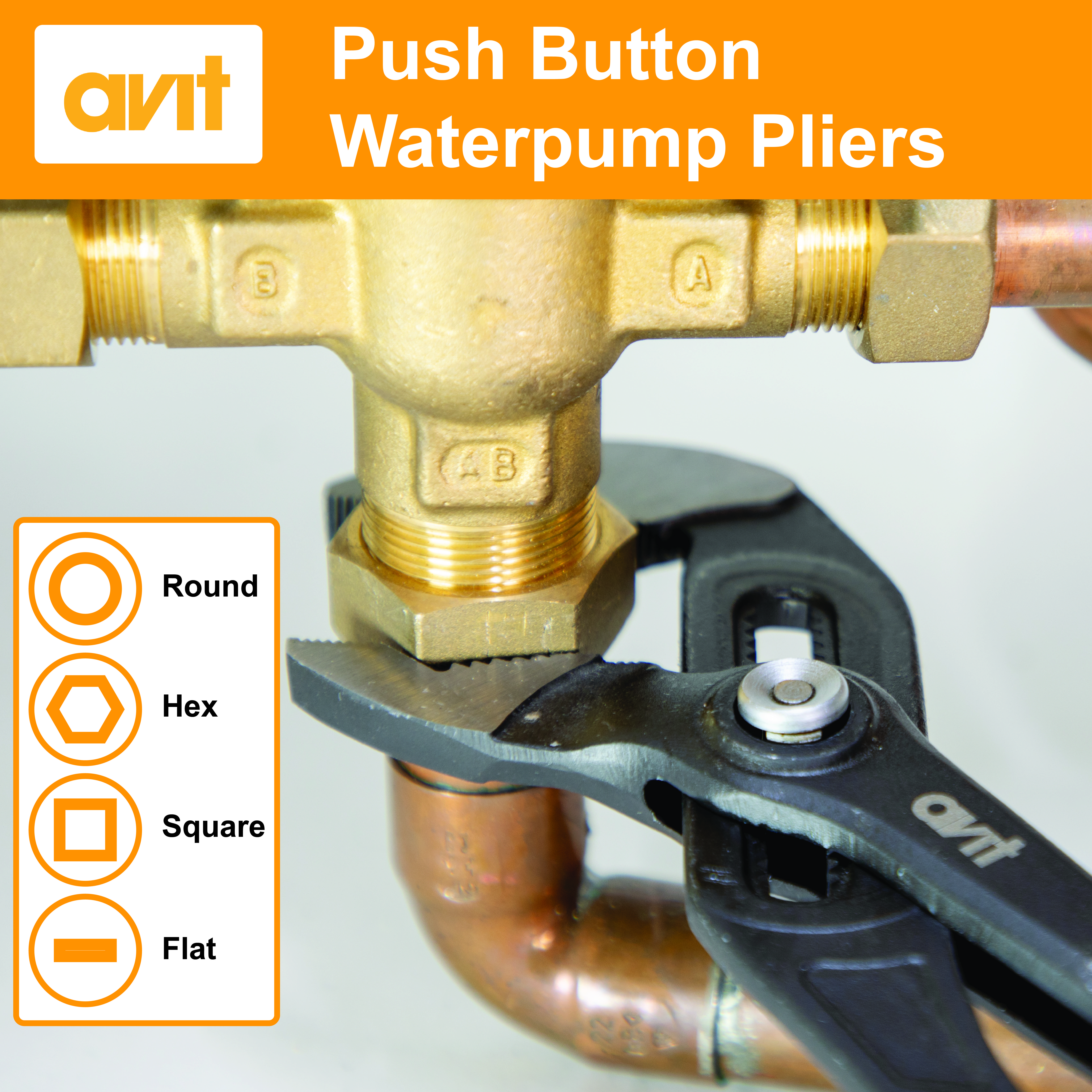 AVIT AV06036 Wasserpumpenzange 250mm