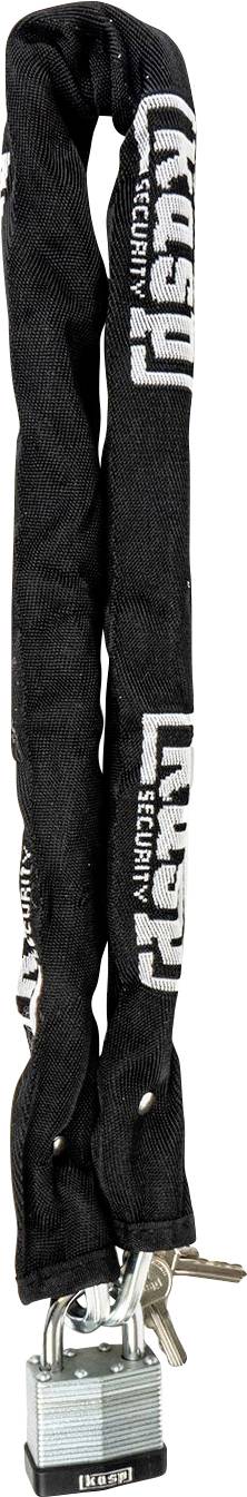 Kasp Kettenschloss Schwarz/Weiß