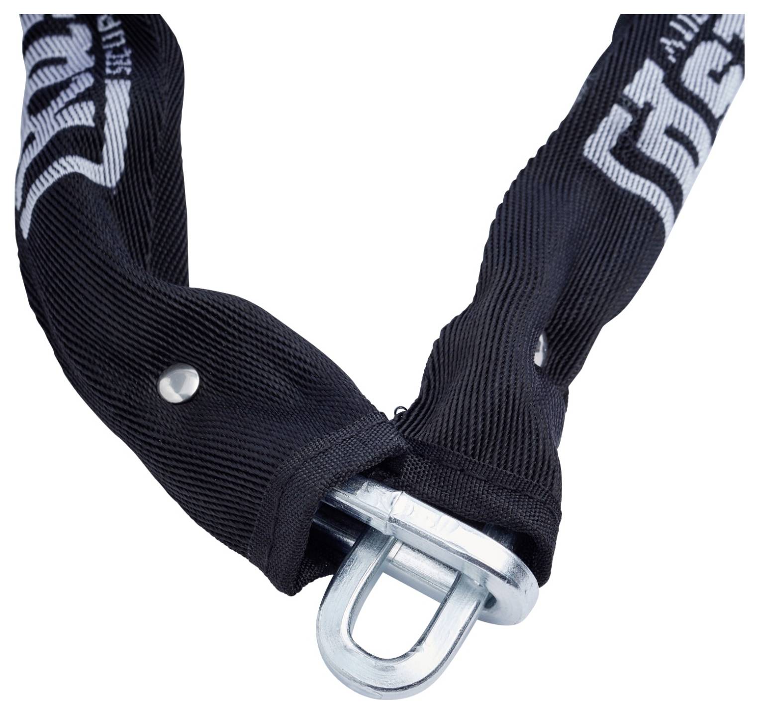 Kasp Kettenschloss Schwarz/Weiß