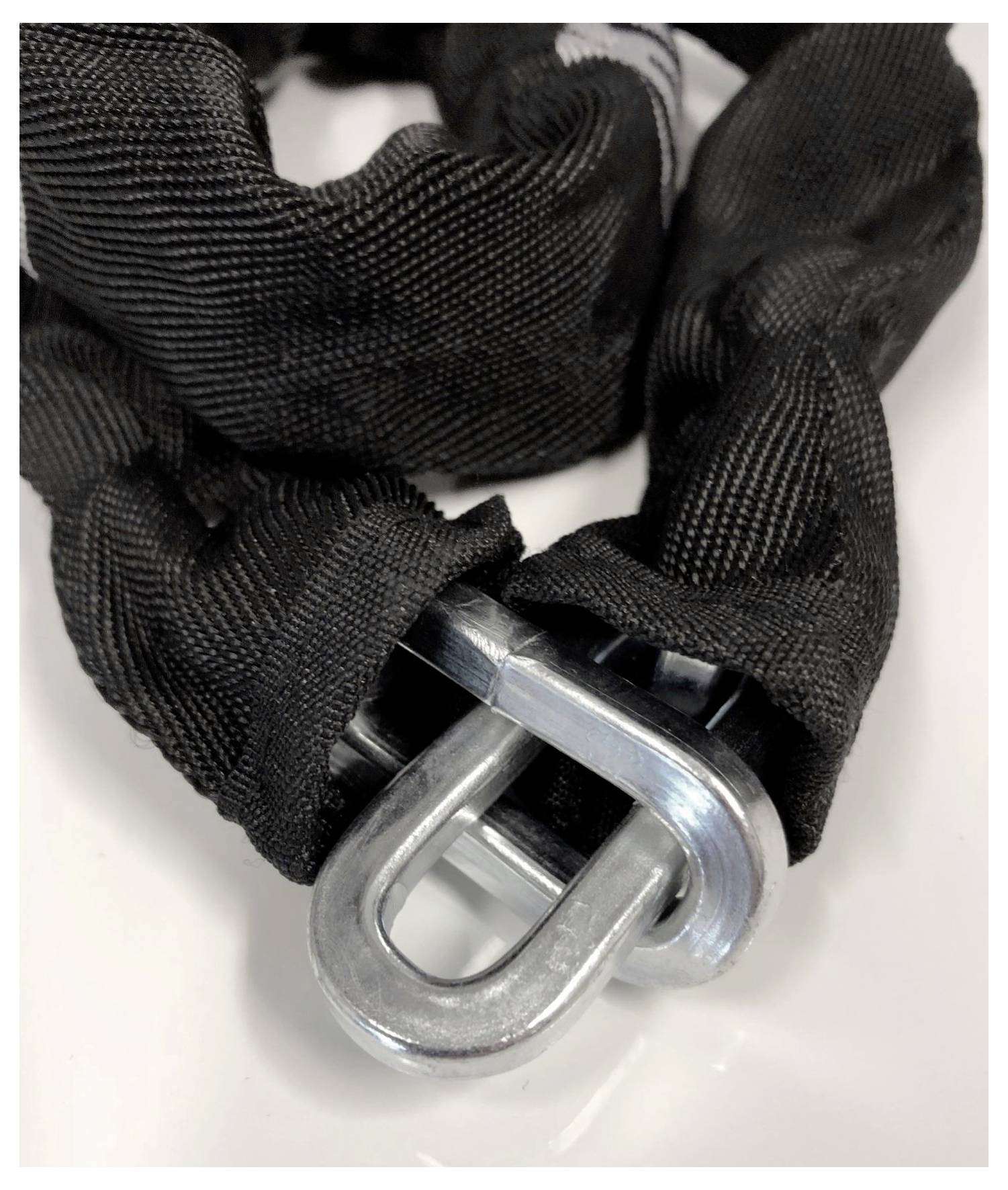 Kasp Kettenschloss Schwarz/Weiß