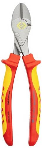 CK Tools T37021A 180 RedLine VDE High Leverage Side Cutters, 180 mm