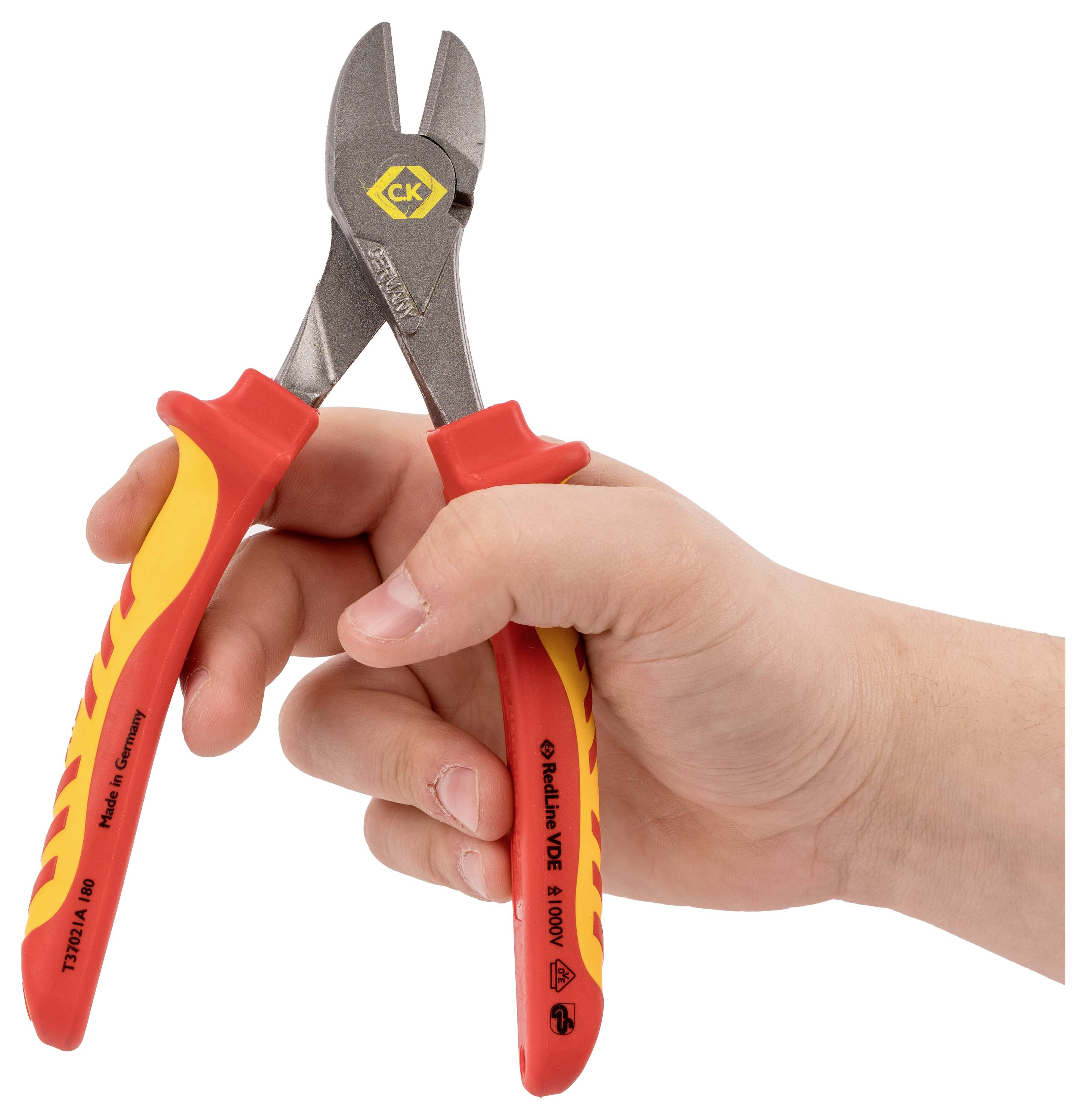 C.K T37021A 180-RND Kraft-Seitenschneider 180mm