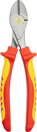 CK Tools T37021A 200 RedLine VDE High Leverage Side Cutters, 200 mm