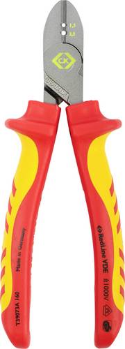 CK Tools T39073A 160 RedLine VDE Side Cutters with Wire Stripping ...