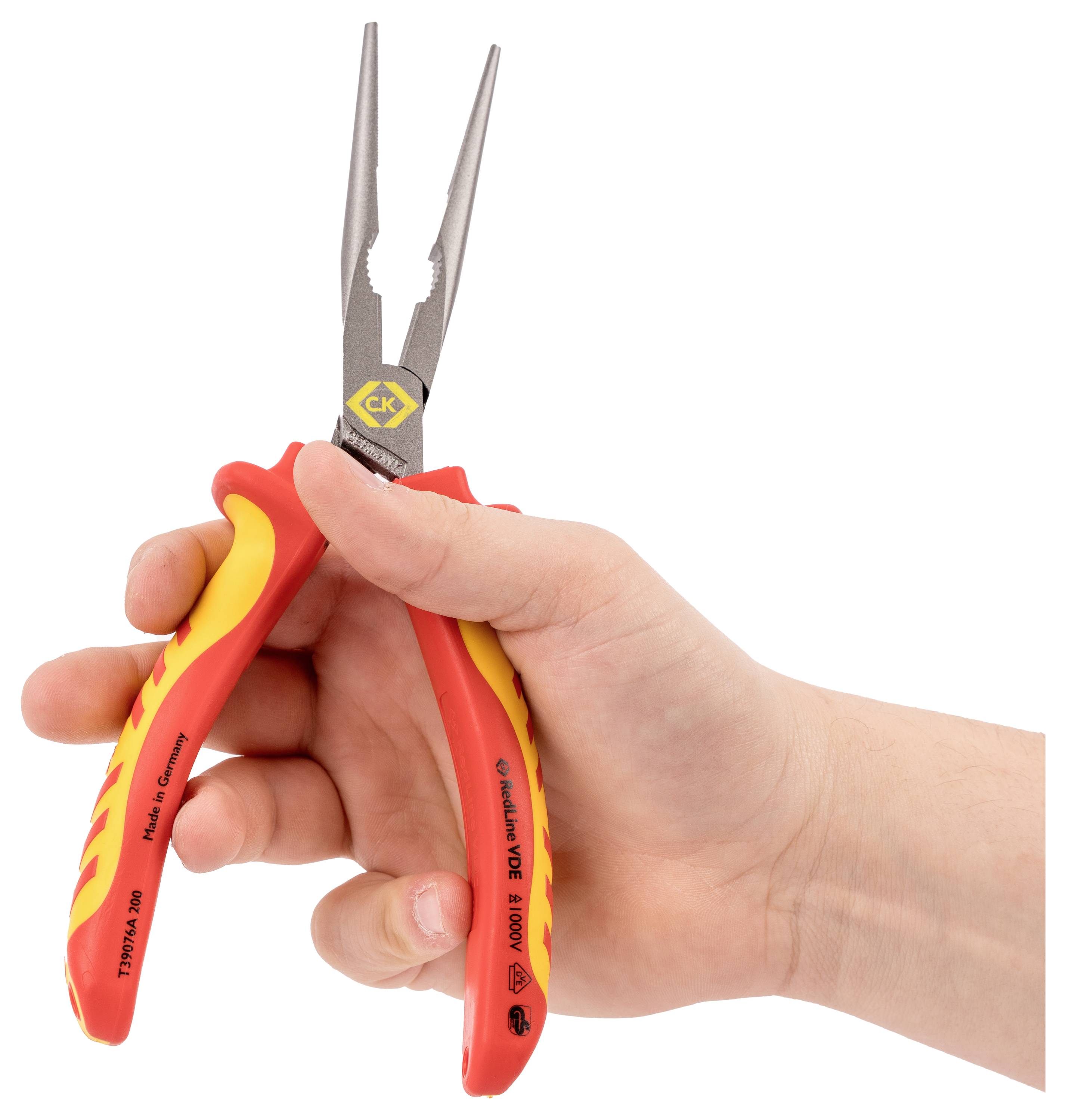 C.K T39076A 200-RND Universal Spitzzange 200mm