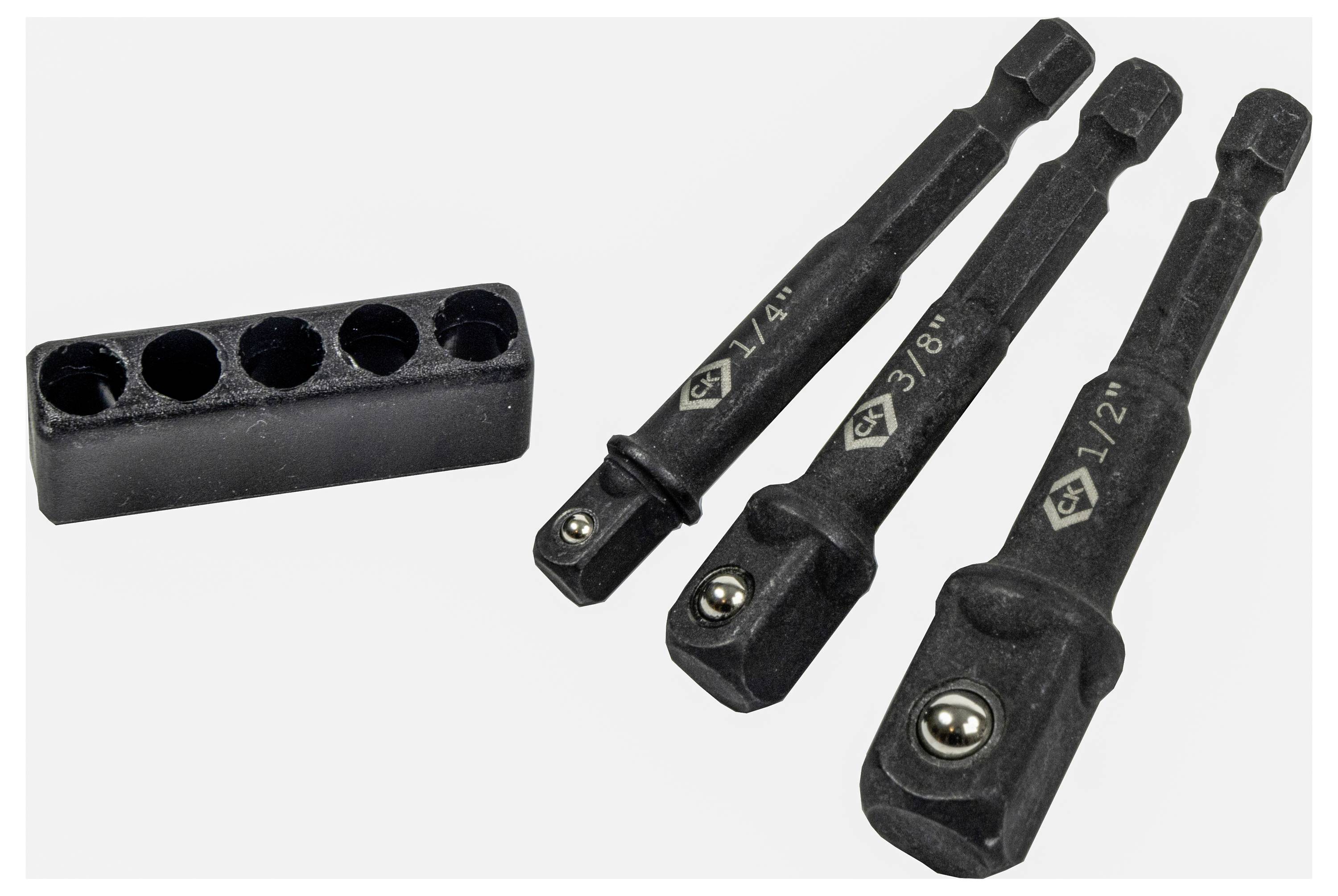C.K Steckschlüssel-Adapter-Set 1/2", 3/8", 1/4" T4571