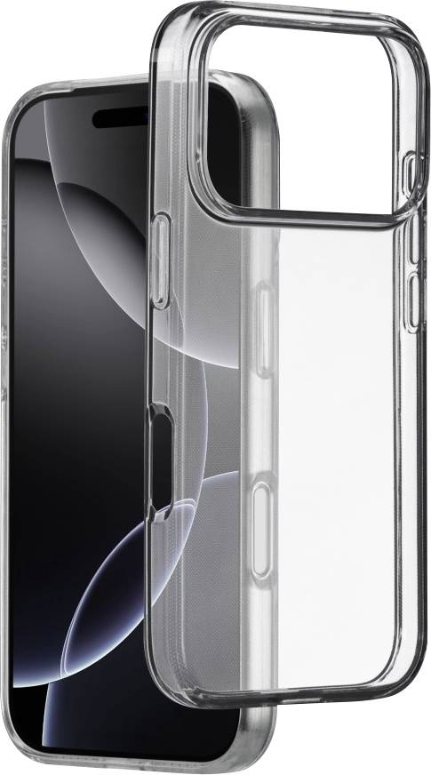 Eine durchsichtige Handyhülle mit präzisen Ausschnitten, die für ein Smartphone entwickelt wurde, wird aus verschiedenen Blickwinkeln gezeigt.