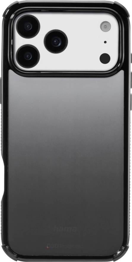 Hama Extreme Protect Cover Apple iPhone 17 Pro Max Schwarz Induktives Laden 00232413