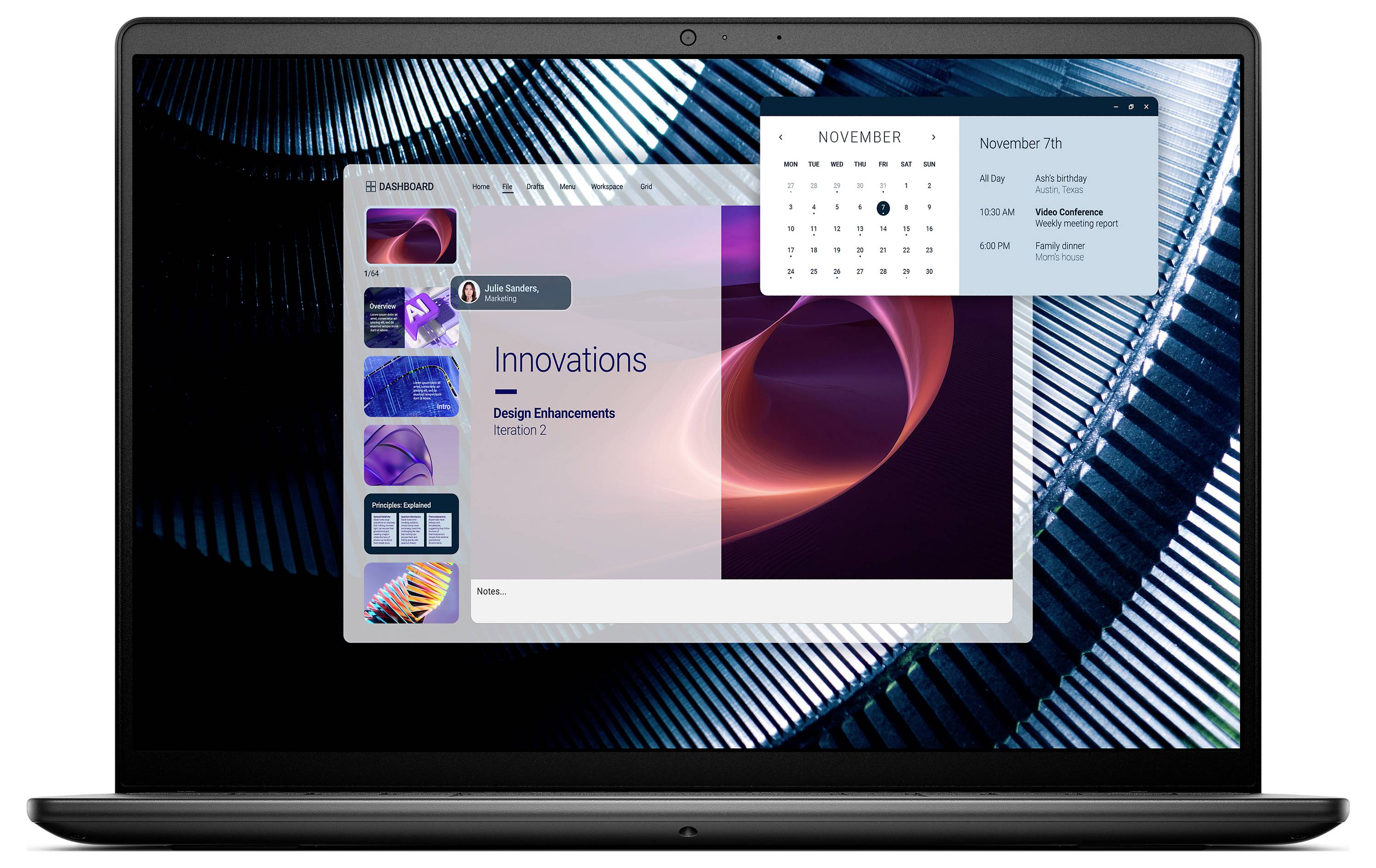 Dell Notebook Pro 14 Essential 35.6cm (14 Zoll) WUXGA Intel® Core™ Ultra 5 120U 16GB RAM 512GB SSD Deutsch, QWERTZ Intel Schwarz