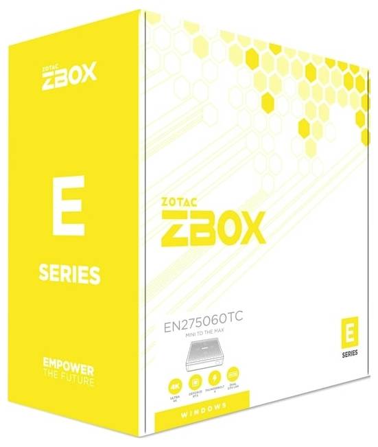 Zotac Mini PC ZBOX-EN275060TC-BE-W5B Intel® Core™ Ultra 7 255HX 5.2GHz 16GB RAM 1TB SSD GAMING GeForce RTX 5060 Ti 16GB GDDR