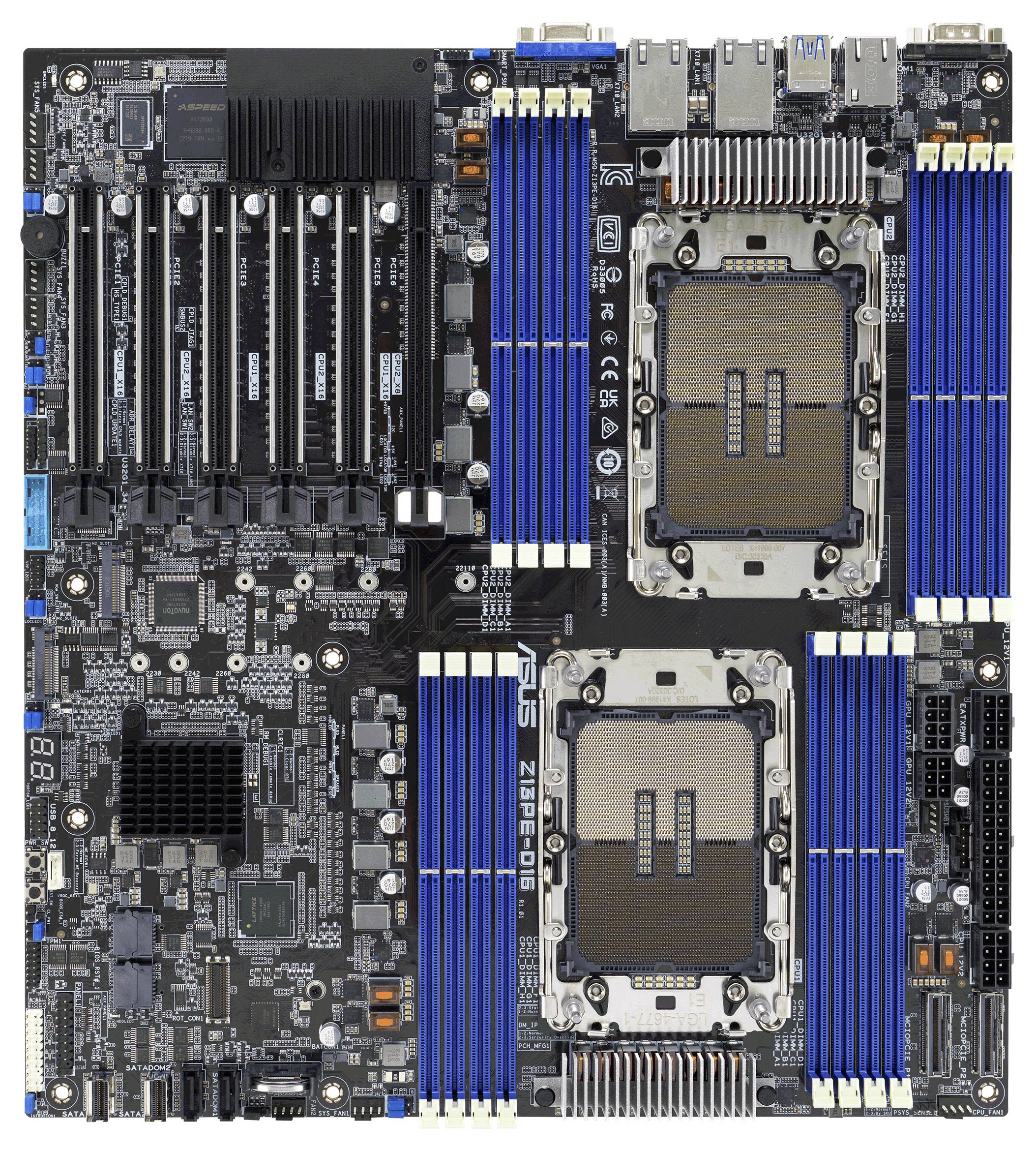 Asus Z13PE-D16/ASMB11 Mainboard Sockel (PC) Intel® LGA 4677 Formfaktor (Details) E-ATX