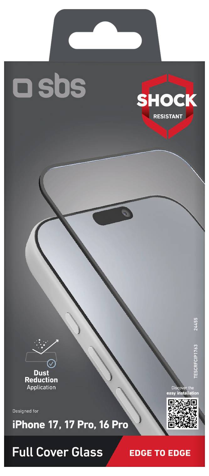 Sbs mobile Displayschutzfolie Apple iPhone 17, iPhone 17 Pro, iPhone 16 Pro 1 St. TESCRFCIP1763