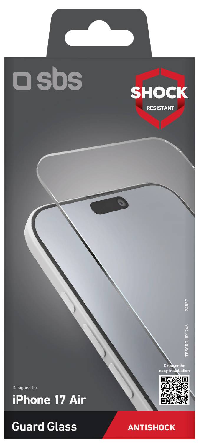 Sbs mobile Displayschutzfolie Apple iPhone Air 1 St. TESCRGLIP1766