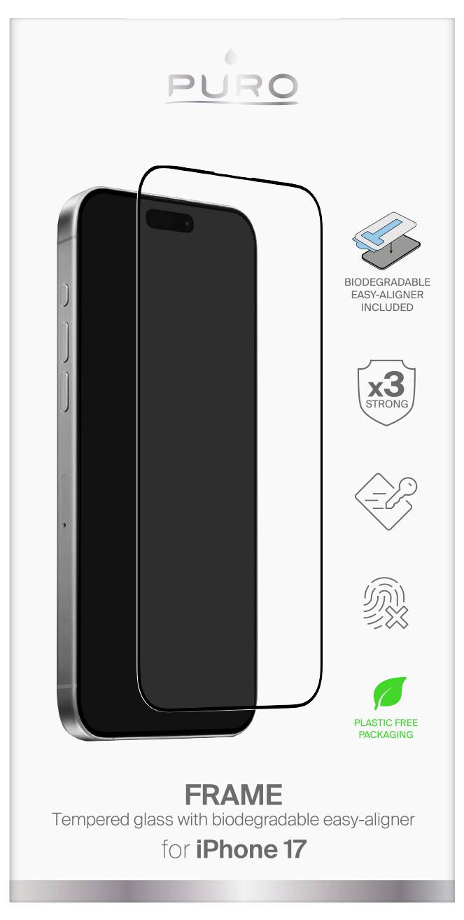 Puro Displayschutzfolie Apple iPhone 17 1 St. PUSDGFRAIPHONE1763