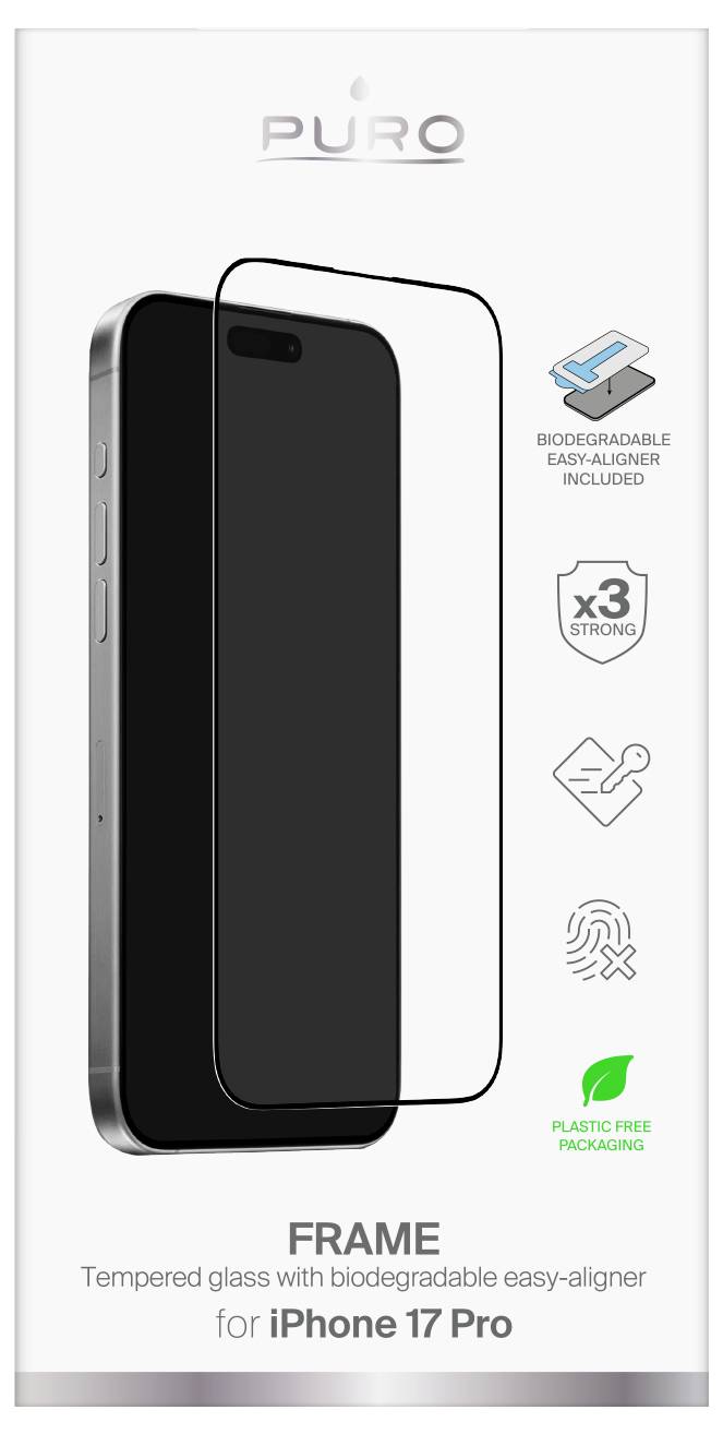 Puro Displayschutzfolie Apple iPhone 17 Pro 1 St. PUSDGFRAIPHONE17P63