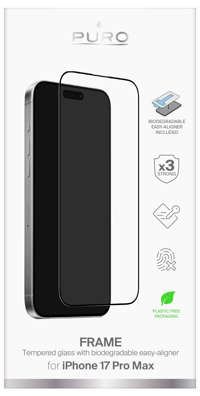 Puro Displayschutzfolie Apple iPhone 17 Pro Max 1 St. PUSDGFRAIPHONE17P69