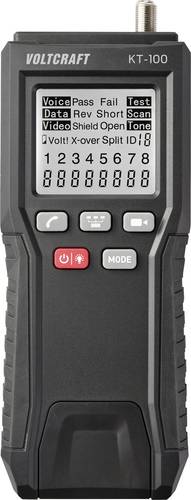 VOLTCRAFT Netzwerkprüfgerät VC-17373870 KT-100 Netzwerk