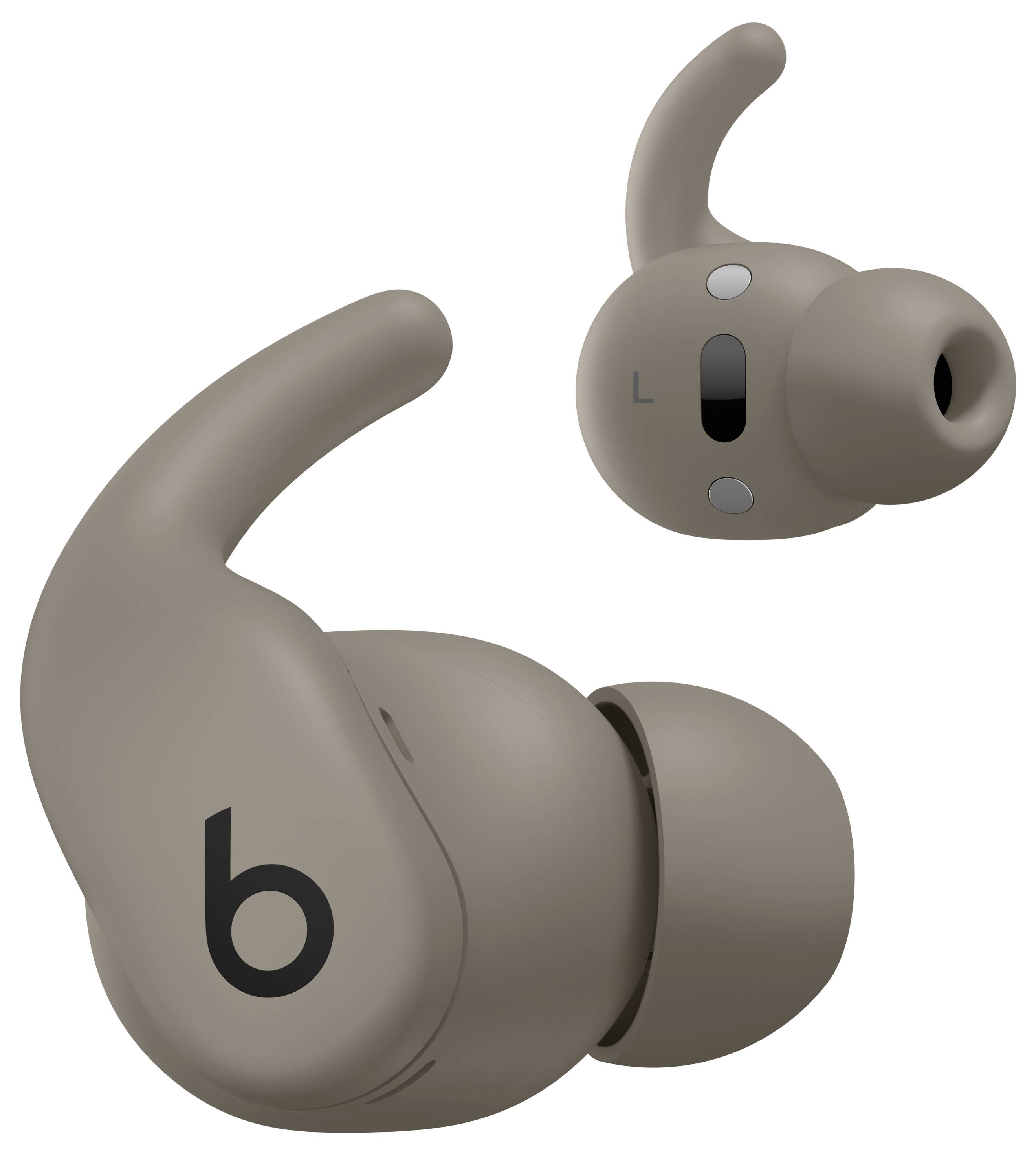 Beats Powerbeats Fit In Ear Kopfhörer Gravelgrau Noise Cancelling Ladecase Sport