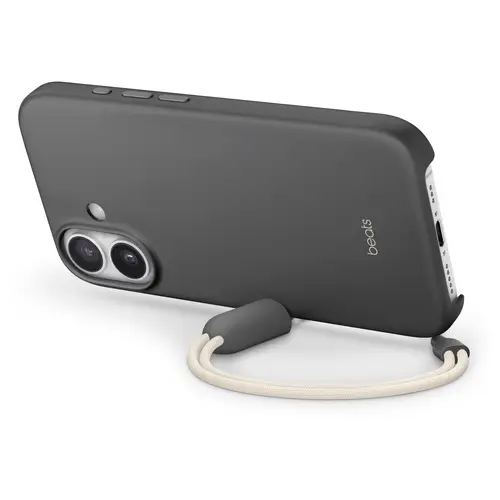 Beats Kickstand Case iPhone 17 Pro Granitgrau MagSafe kompatibel, Mit Standfuß, Mit Handschlaufe MGY74LL/A Beats Kickstand Case iPhone 17 Pro Granitgrau MagSafe kompatibel, Mit Standfuß, Mit Handschlaufe MGY74LL/A