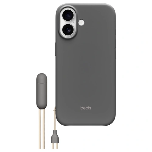 Beats Kickstand Case iPhone 17 Pro Granitgrau MagSafe kompatibel, Mit Standfuß, Mit Handschlaufe MGY74LL/A Beats Kickstand Case iPhone 17 Pro Granitgrau MagSafe kompatibel, Mit Standfuß, Mit Handschlaufe MGY74LL/A