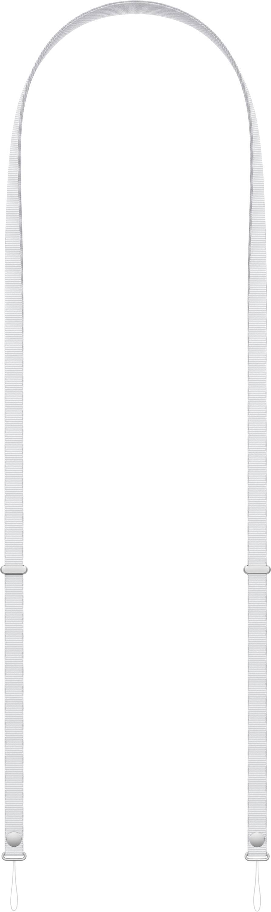 Ein weißer, bogenförmiger Metallaufbau mit vertikalen Stützen an beiden Seiten, der als funktionale Stütze oder zu dekorativen Zwecken verwendet wird.