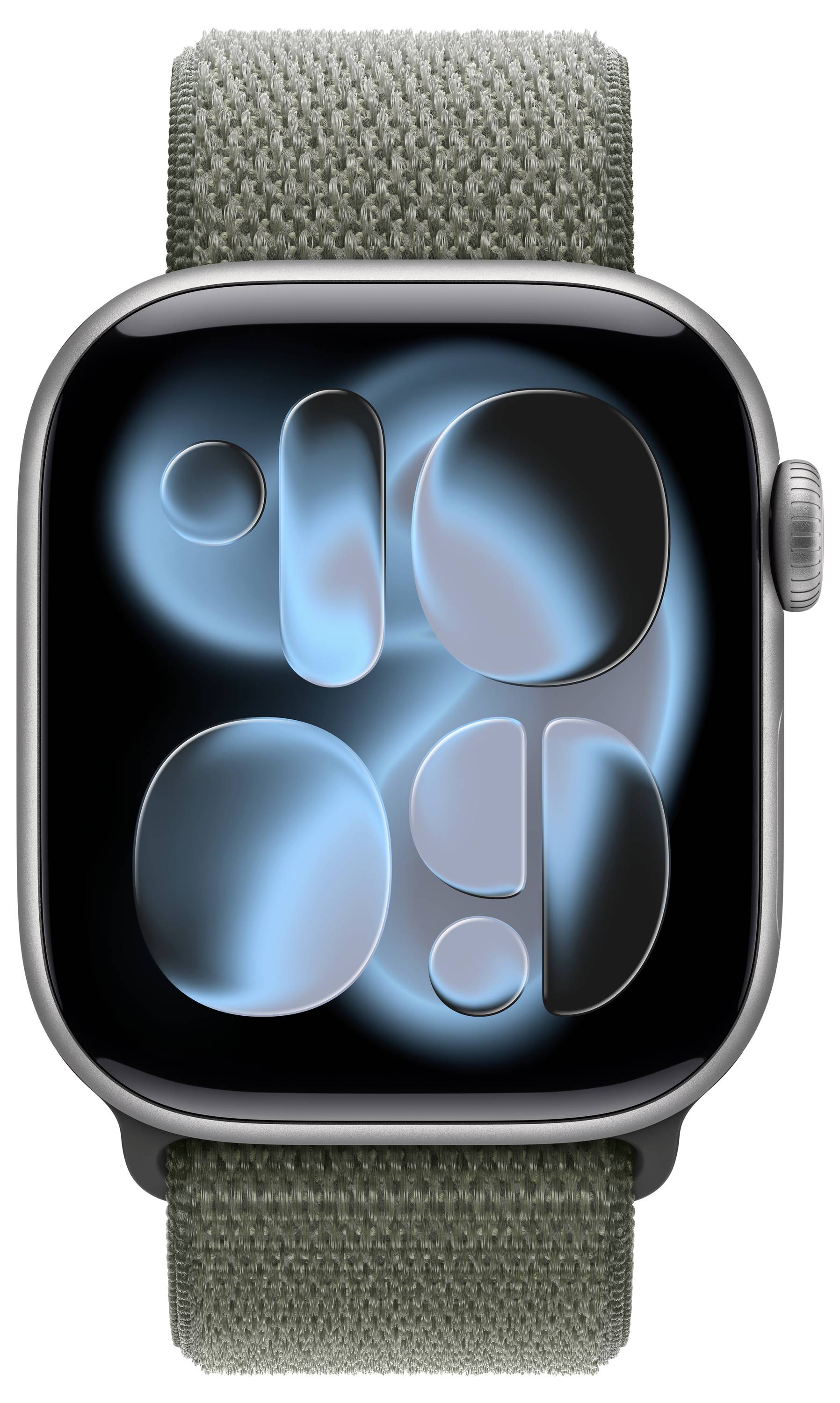 Apple Watch Sport Loop Armband 42mm S/L Waldgrün