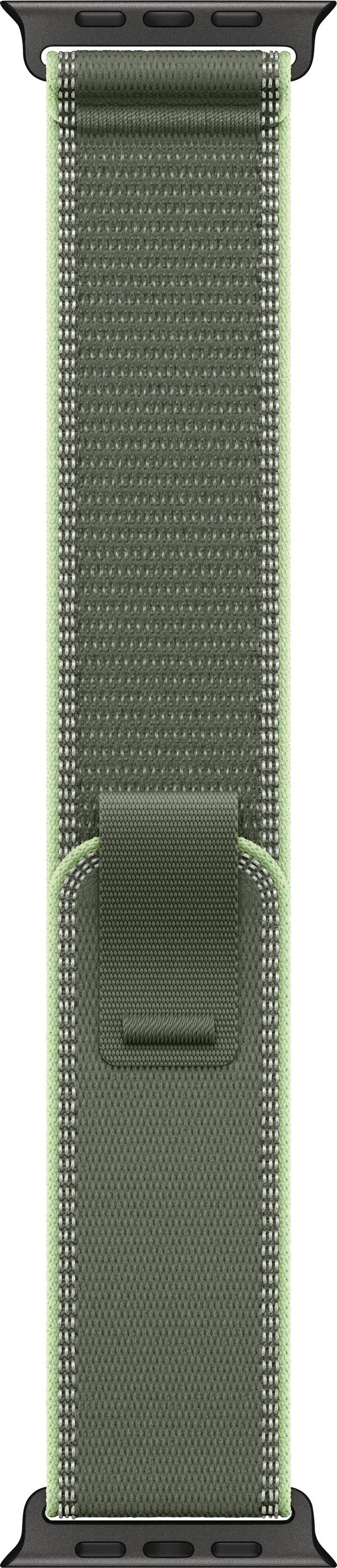 Apple Watch Trail Loop Armband 49mm M/L Neongrün