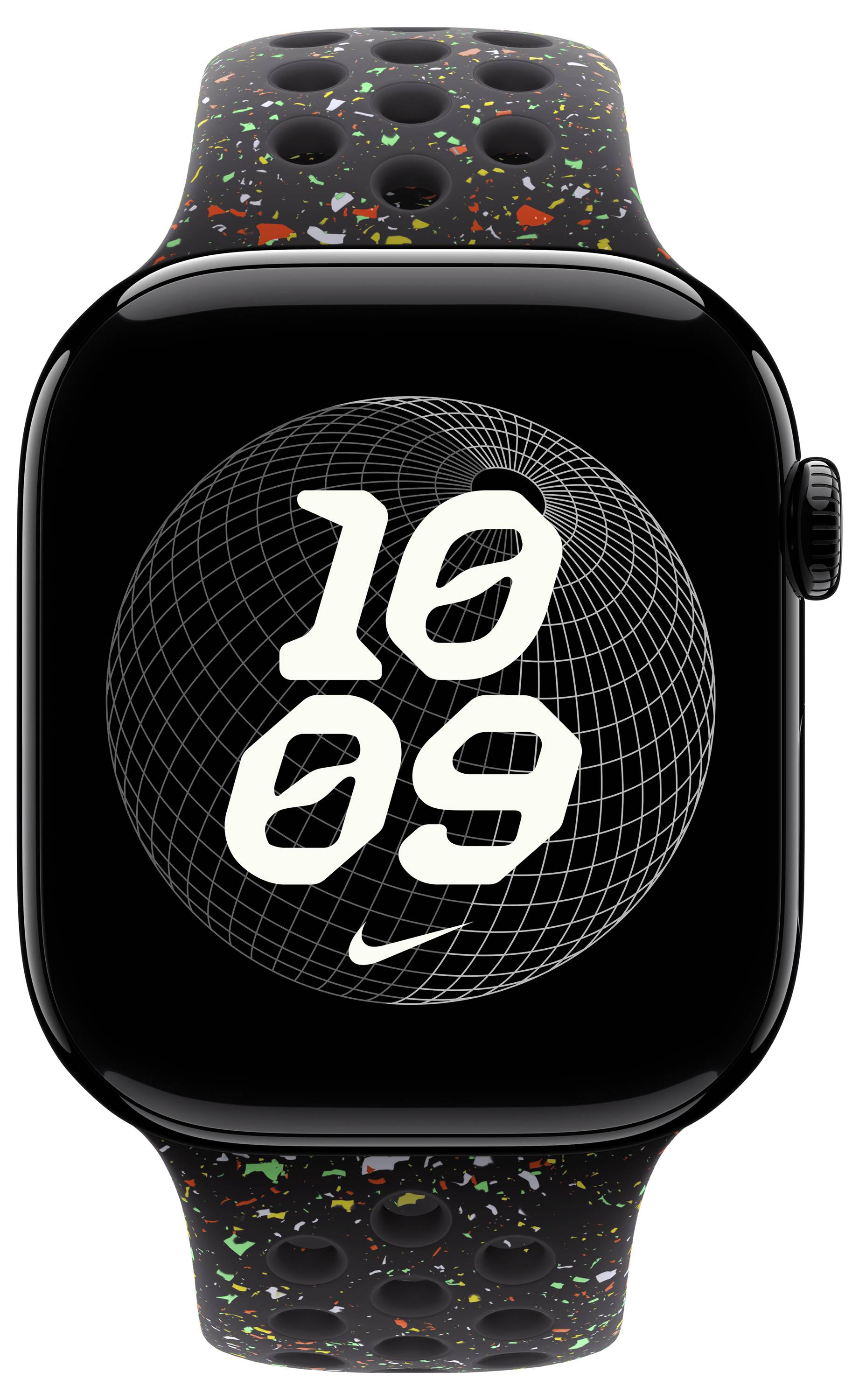 Apple Watch Nike Sport Band Armband 46mm M/L Midnight Black