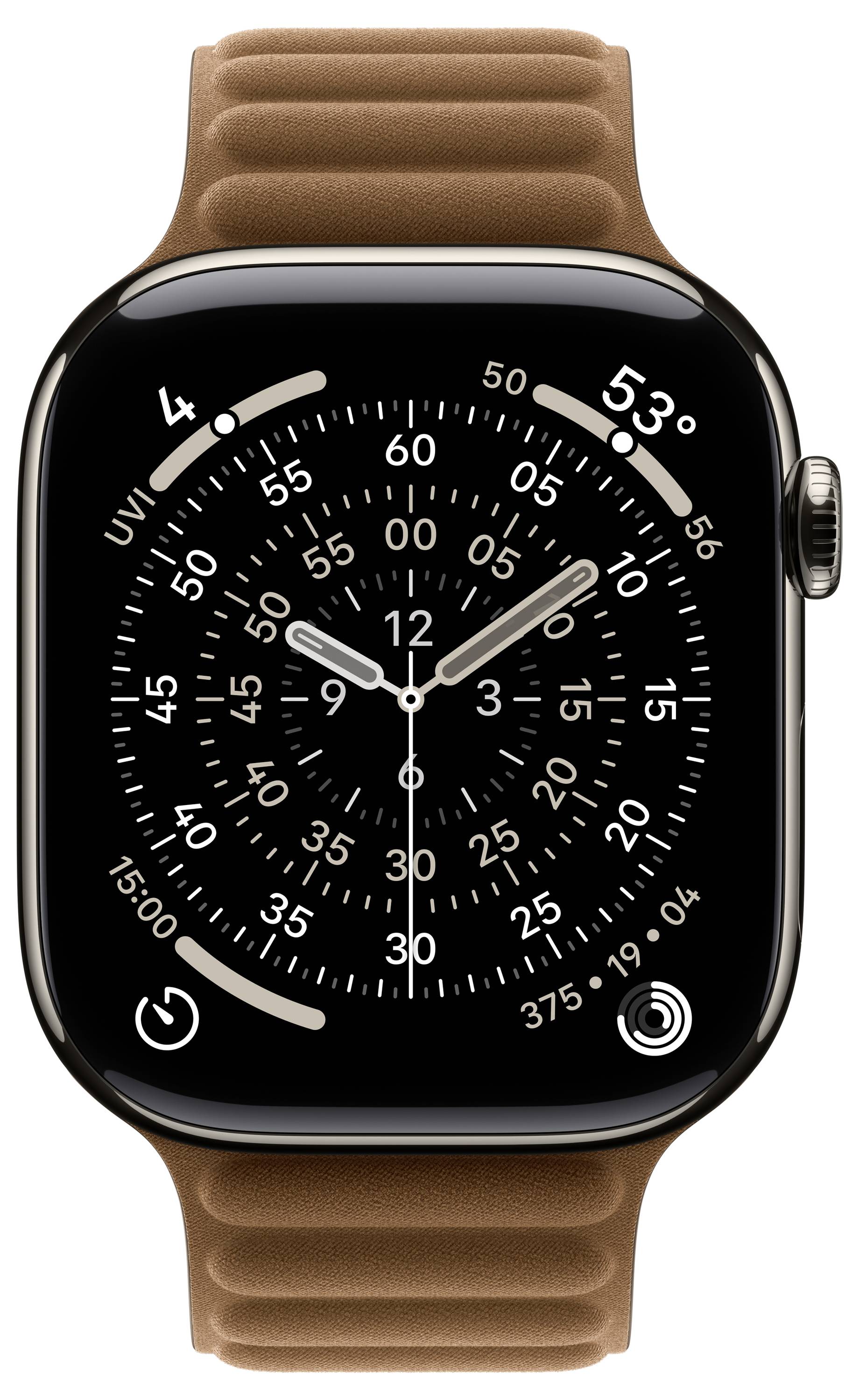 Apple Watch Manetic Link Band Armband 46mm S/M Karamell