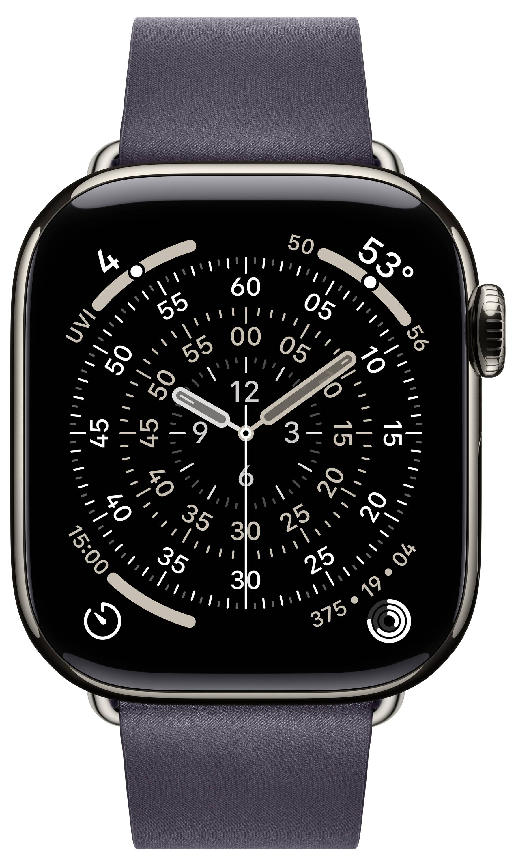 Apple Watch Modern Buckle Band Armband 42mm L Mitternachtsviolett