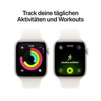 Apple Watch SE 3 GPS 44mm Aluminiumgehäuse Sport Band Polarstern S/M Apple Watch SE 3 GPS 44mm Aluminiumgehäuse Sport Band Polarstern S/M