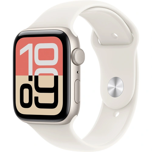 Apple Watch SE 3 GPS 44mm Aluminiumgehäuse Sport Band Polarstern S/M Apple Watch SE 3 GPS 44mm Aluminiumgehäuse Sport Band Polarstern S/M