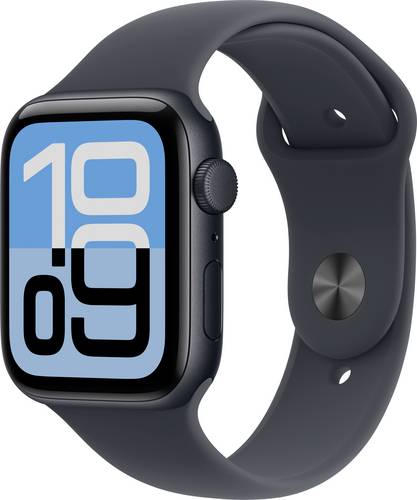 Apple Watch SE 3 GPS 44 mm Aluminiumgehäuse Sport Band Mitternacht S/M