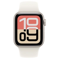 Apple Watch SE 3 GPS + Cellular 40mm Aluminiumgehäuse Sport Band Polarstern S/M Apple Watch SE 3 GPS + Cellular 40mm Aluminiumgehäuse Sport Band Polarstern S/M