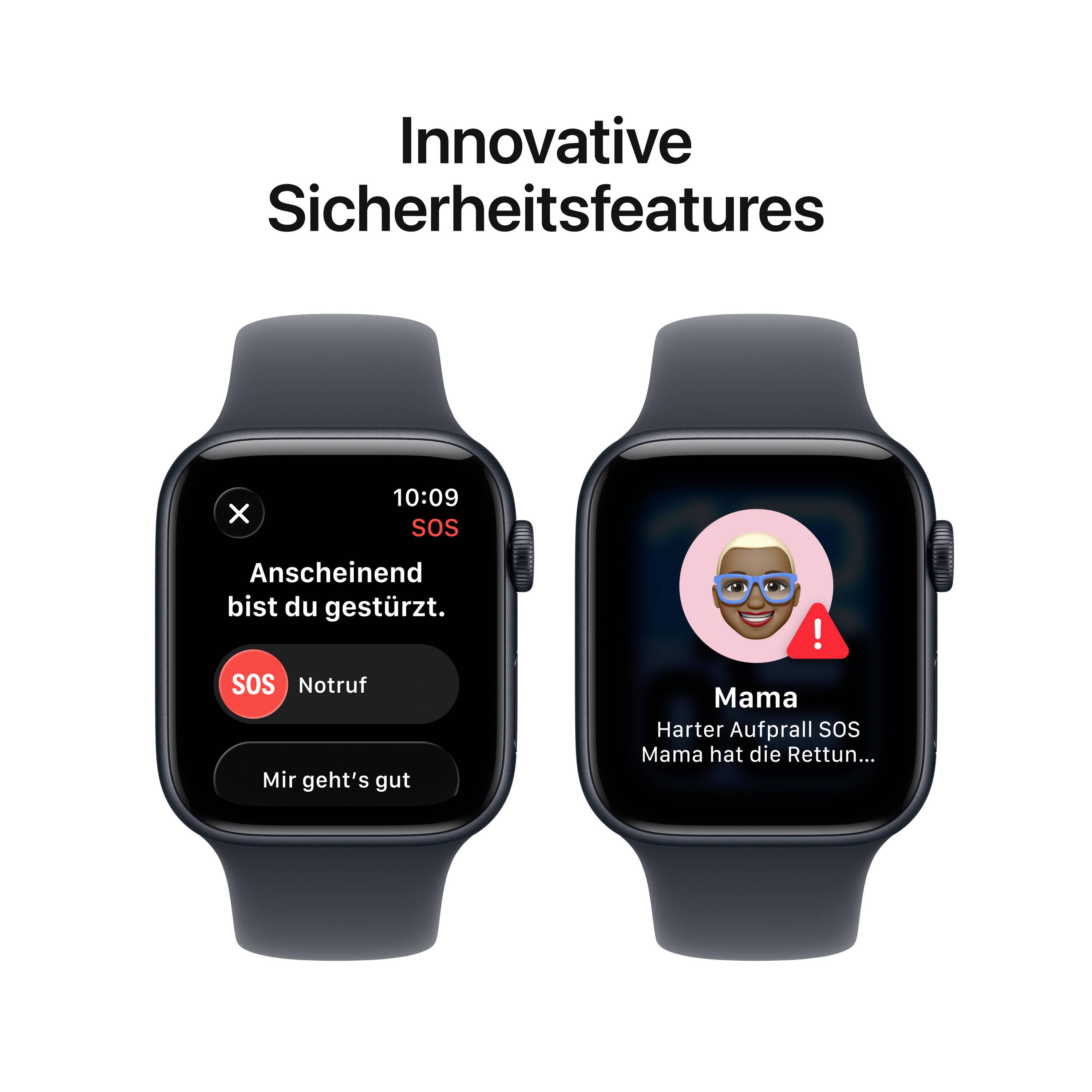 Apple Watch SE 3 GPS + Cellular 40mm Aluminiumgehäuse Sport Band Mitternacht M/L